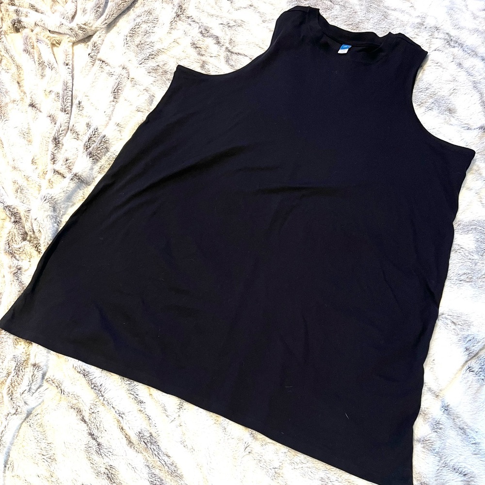 Old Navy Women's Black Sleeveless Tank Dress XXL